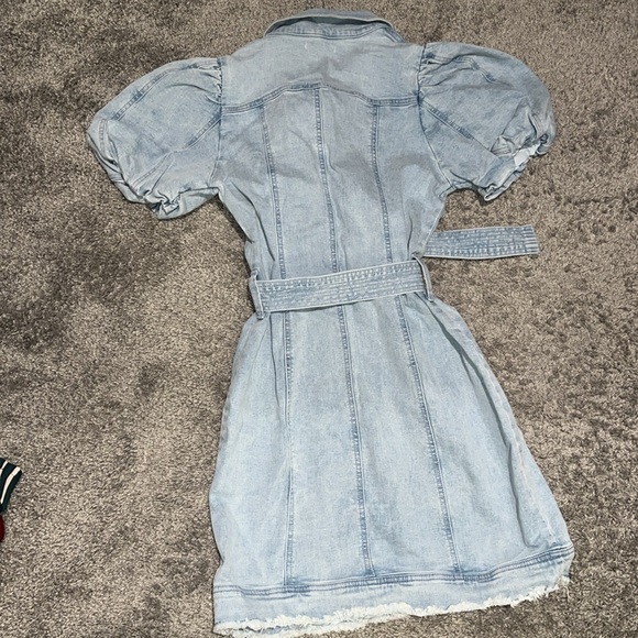 Denim puff sleeve Dress - Picture 13 of 13